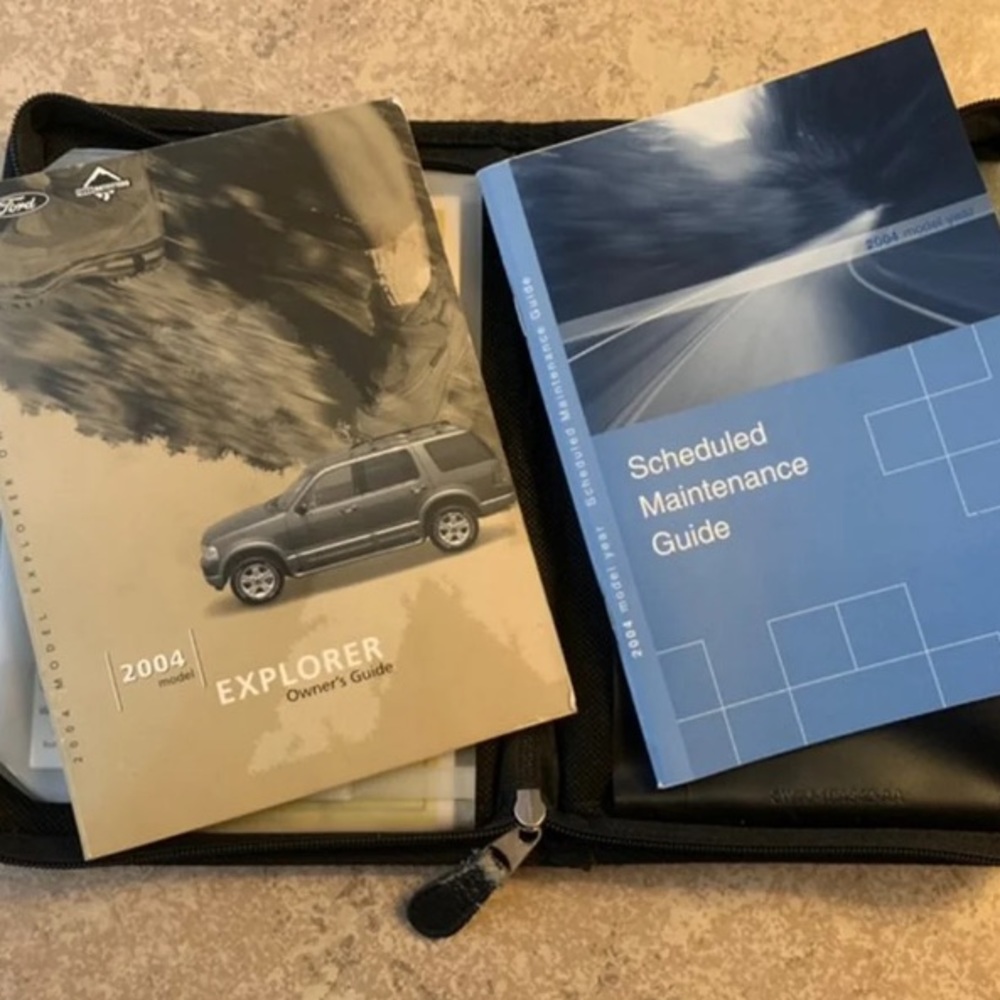 2004 Ford Explorer Operator Owners Manual